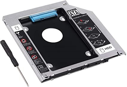 ADAPTADOR HD/LEITOR CADDY 12,7mm