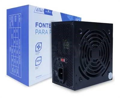 FONTE ALIM ATX 500W REAIS SATA Aitek