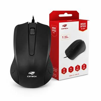 MOUSE USB C3 TECH MS-20BK/MS-35BK
