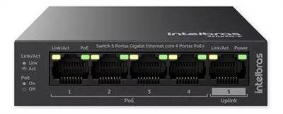 SWITCH INTELBRAS GIGABIT 5P S1005G