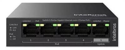 SWITCH INTELBRAS GIGABIT 5P S1005G