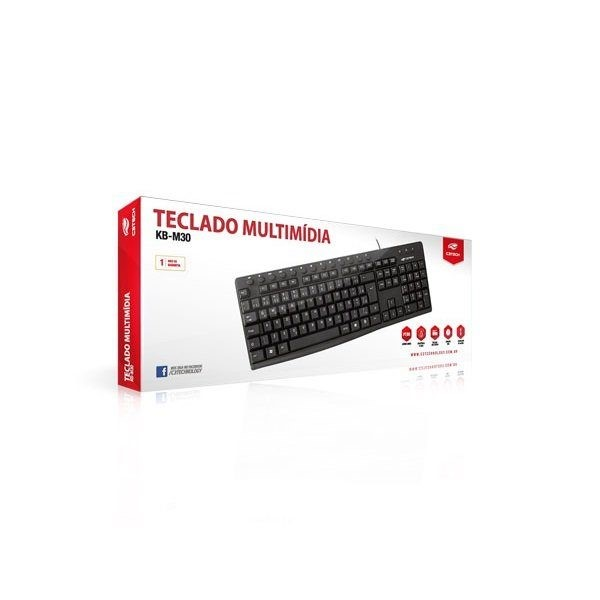 KIT TECLADO E MOUSE SEM FIO K-W10BK  C3 TECH